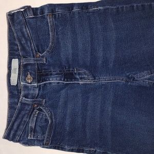 Topshop Moto Jamie Jeans High Waisted Women's Blue Denim size W 28 L 32